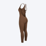 Women Sports Jumpsuit, One-Piece Activewear, Fitness Bodysuit