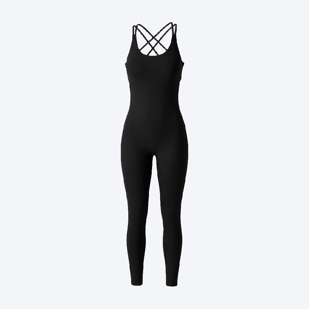 Women Sports Jumpsuit, One-Piece Activewear, Fitness Bodysuit