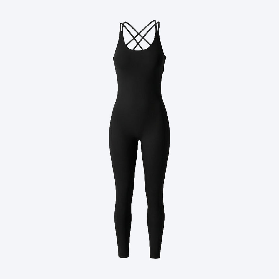 Women Sports Jumpsuit, One-Piece Activewear, Fitness Bodysuit