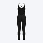 Women Sports Jumpsuit, One-Piece Activewear, Fitness Bodysuit