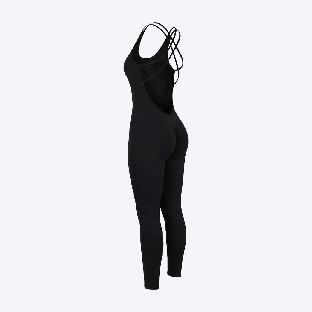 Women Sports Jumpsuit, One-Piece Activewear, Fitness Bodysuit