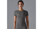 Women Short Sleeve Sports Top, Fitness T-Shirt