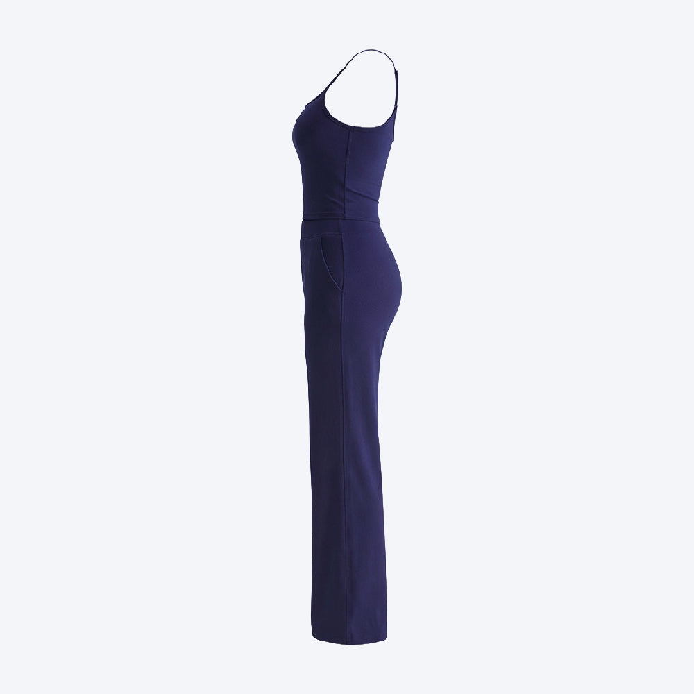 Sports Tank Top & Comfortable Sports Pants Set