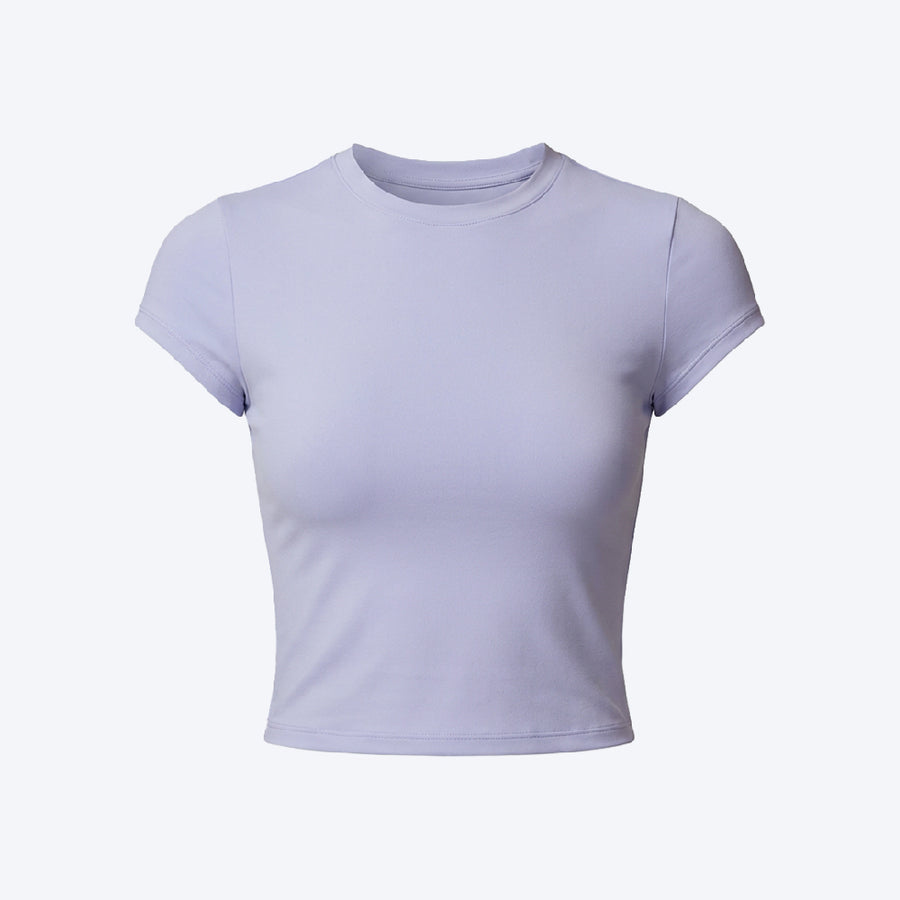 Women Short Sleeve Sports Top, Fitness Top, Activewear Top