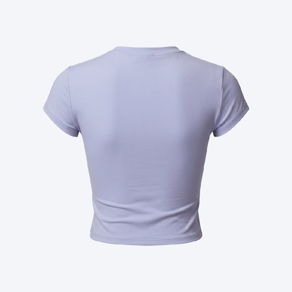 Women Short Sleeve Sports Top, Fitness Top, Activewear Top