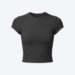 Women Short Sleeve Sports Top, Fitness Top, Activewear Top
