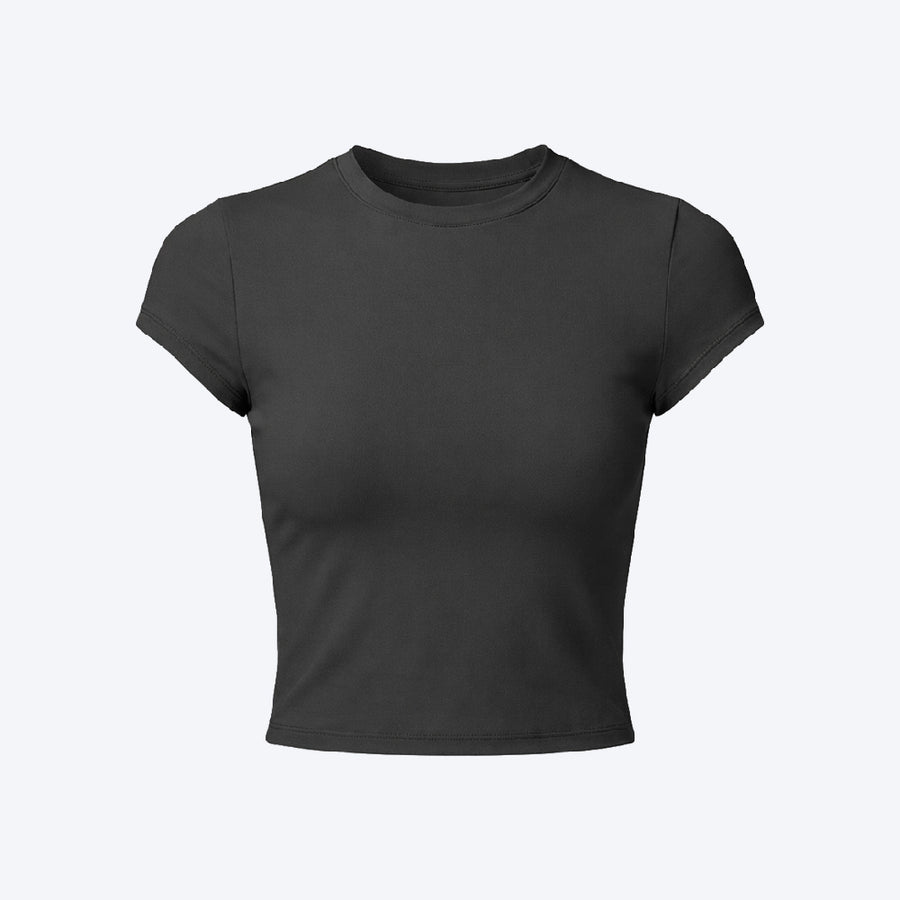 Women Short Sleeve Sports Top, Fitness Top, Activewear Top