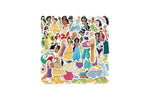 Princess Stickers, 50Pcs