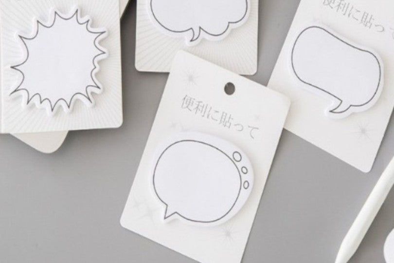 Mixed Pattern Sticky Note 4Pcs