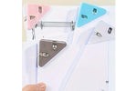 Multi-Functional Office Triangle Book Clip,5 Pcs