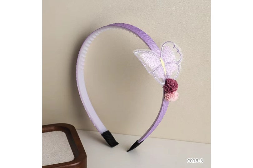 Butterfly & Flower Hairband Elegant Design