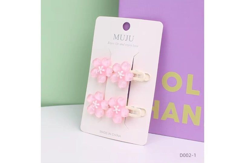 Flower Hair Clips