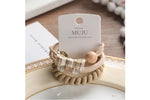Elegant Hair Ties Light Brown (A)