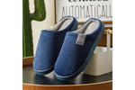 Cozy Blue Winter Home Slippers
