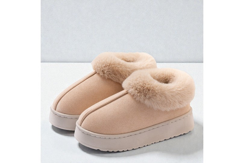 Cozy Winter Home Slippers