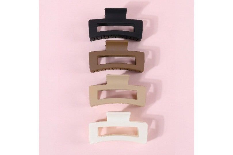 Hair Clips Set 4Pcs Mini