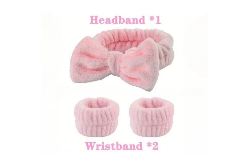 Bow Decor Bath Headband