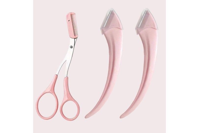 Eyebrow Grooming Tool Set, 3Pcs