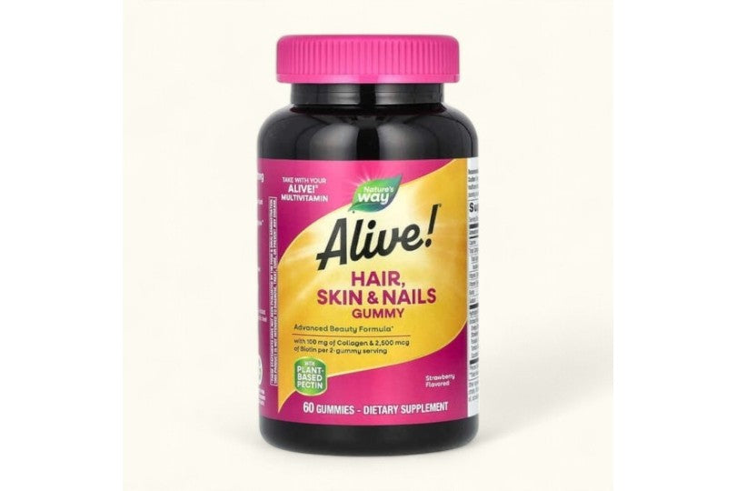 Hair, Skin & Nails Gummies Strawberry 60 Gummies