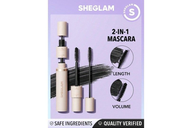 Mascara 2-In-1 Volume & Length-Black