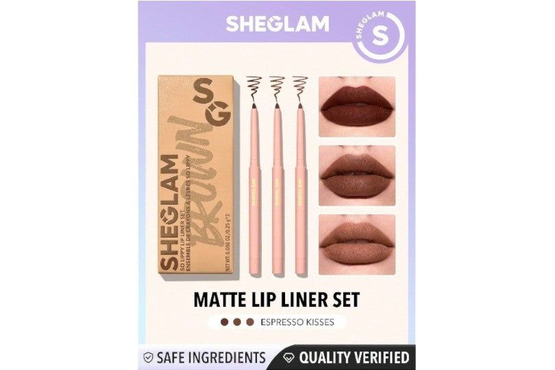 Lip Liner Set-Espresso Kisses