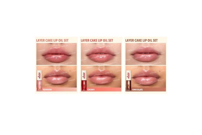 Sunday Picnic Layer Cake Lip Oil 3 Pcs/Set