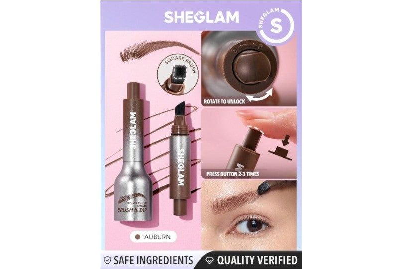 Brow-Fection Angled Brush & Dip
