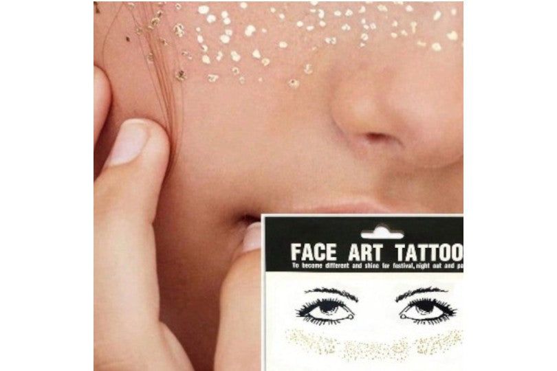 Temporary Face Tattoo Sticker