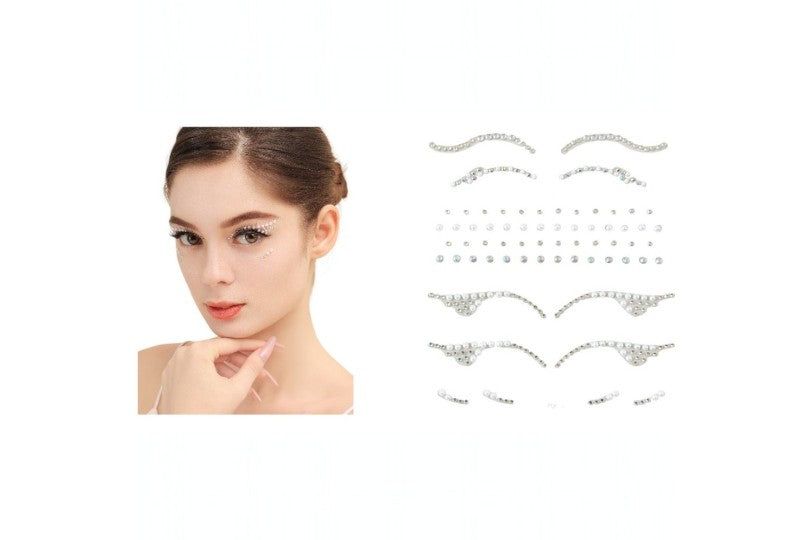 Eyeliner Gems Jeweled Face Stickers
