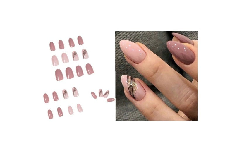 Artificial Nails Set 24Pcs