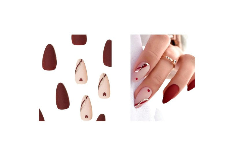 Artificial Nails Set 24Pcs