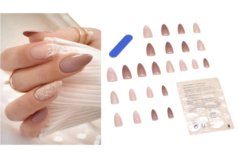 Artificial Nails Set 24Pcs