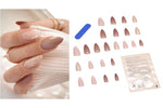 Artificial Nails Set 24Pcs