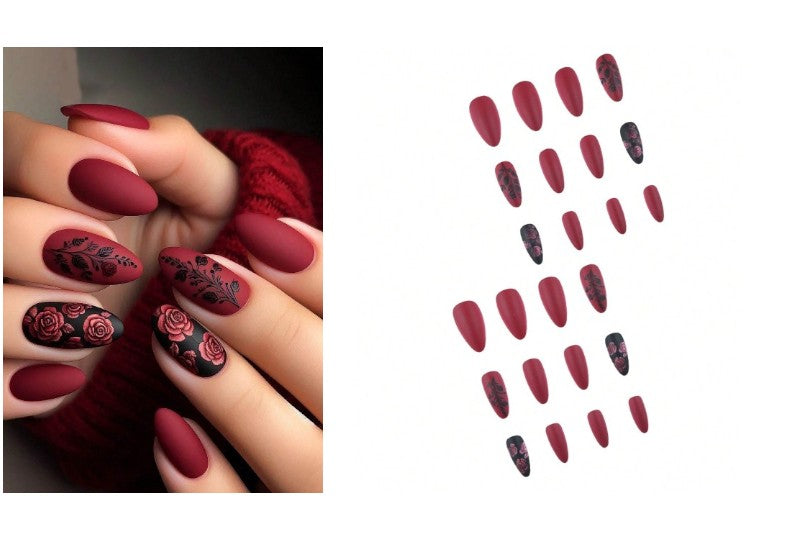 Artificial Nails Set 24Pcs