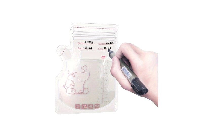 10Pcs 250Ml Disposable Breast Milk Storage Bags