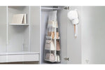 8 Pockets Clear Hanging Purse Organizer