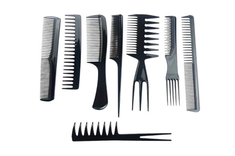 Multifunctional Hair Styling Comb 8Pcs