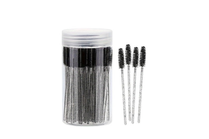 10Pcs Eyelash And Eyebrow Brush Set