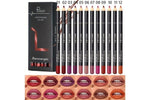 Pudaier Matte Lip Liner 12Pcs Set