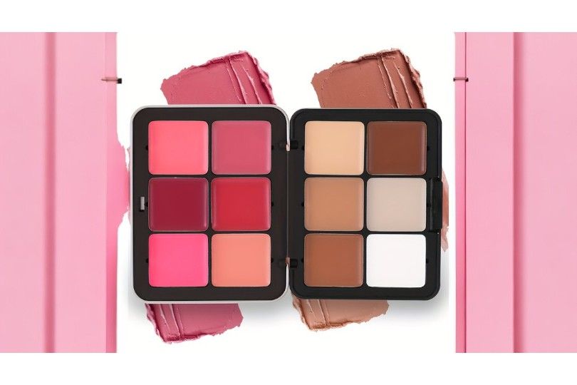 12-Shade Creamy Blush & Contour Palette