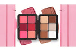 12-Shade Creamy Blush & Contour Palette