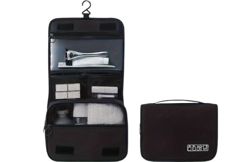 Toiletry And Makeup Bag With Hook