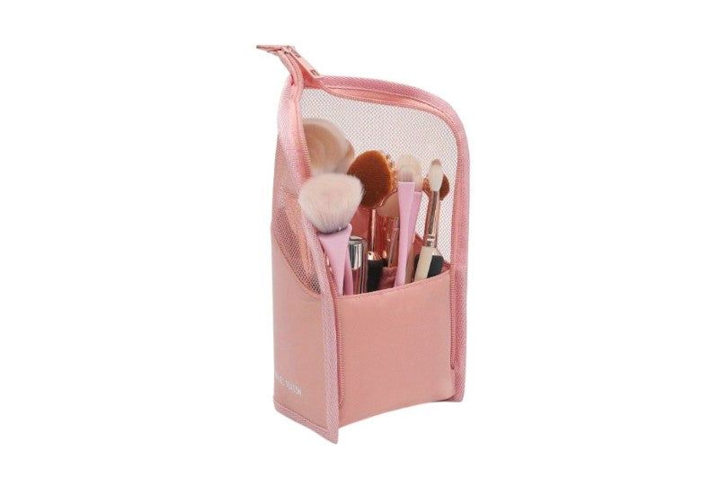 Makeup Brush Holder Bag With Zipper